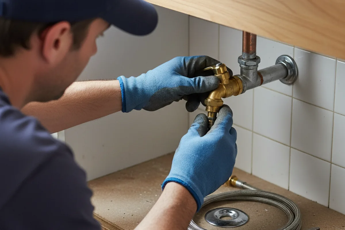 Shutoff valve and fitting work during Repiping in Slemp